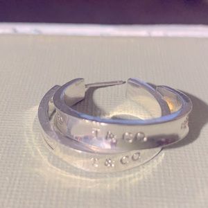 Authentic Tiffany and Co Hoop earrings **PLEASE READ DESCRIPTION*